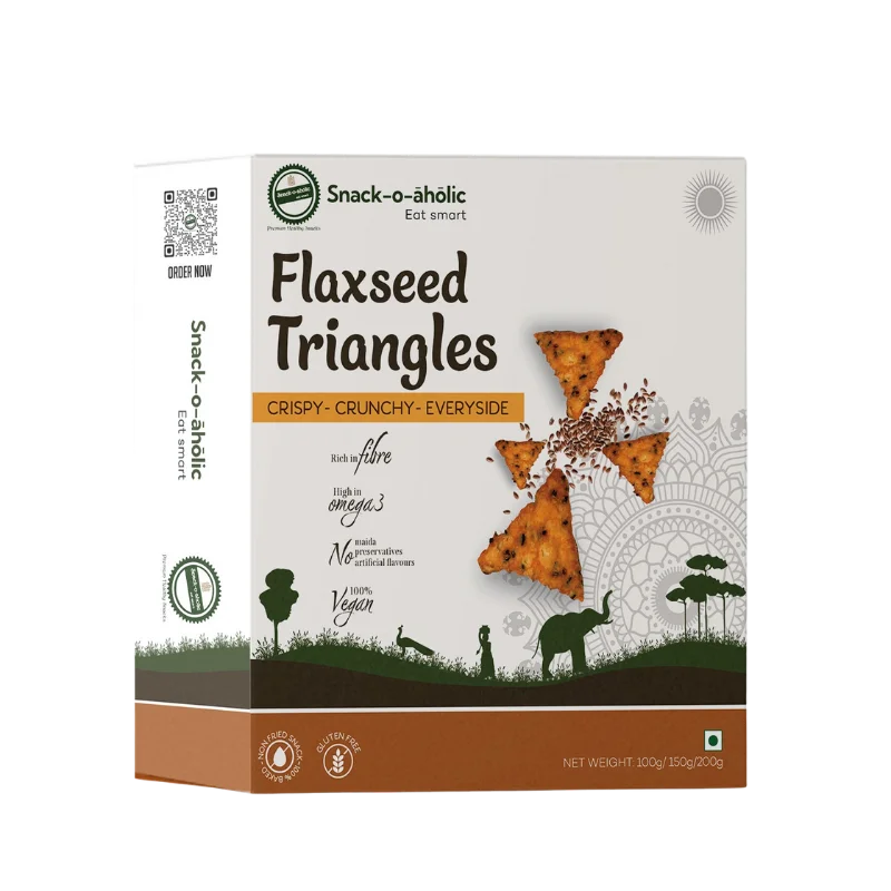 Flax Seeds Triangles