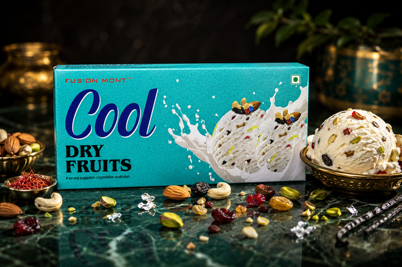 Cool Dry Fruits Ice Cream
