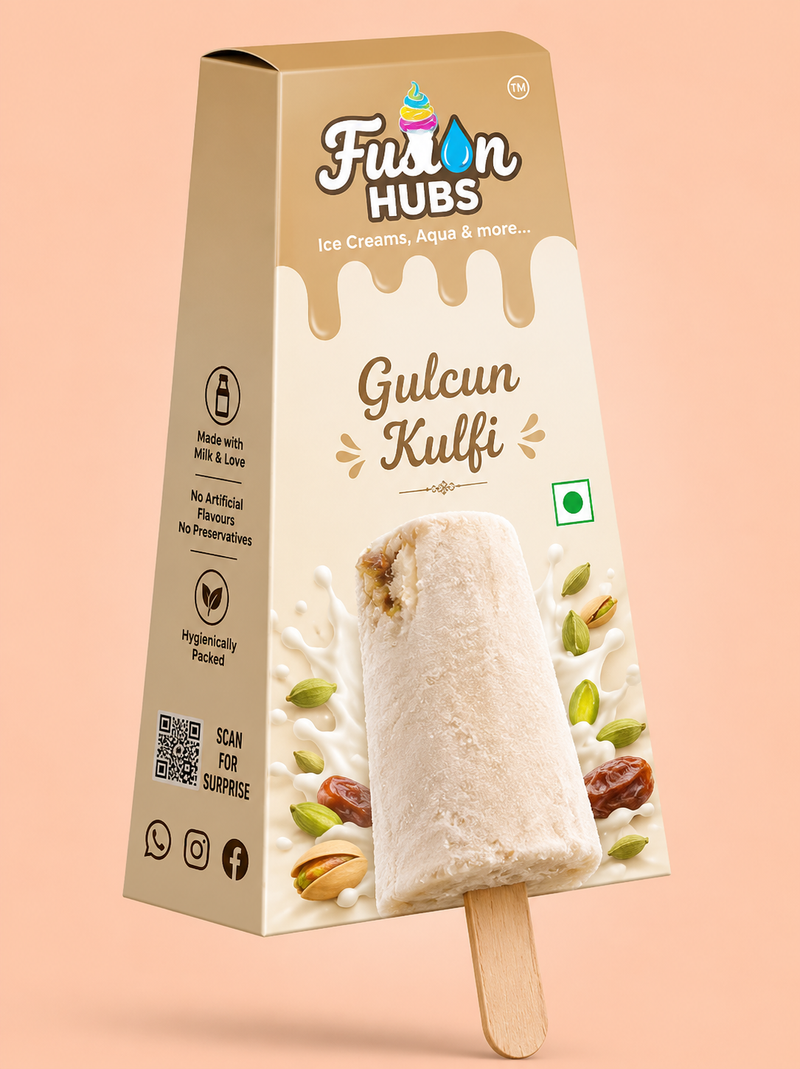 Gulkand Kulfi