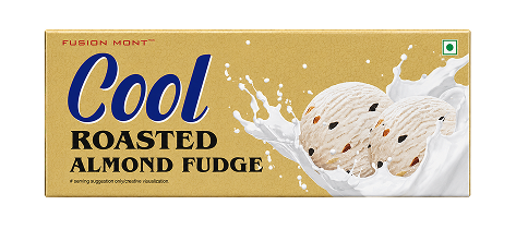 Cool Roasted Almond Fudge Ice Cream