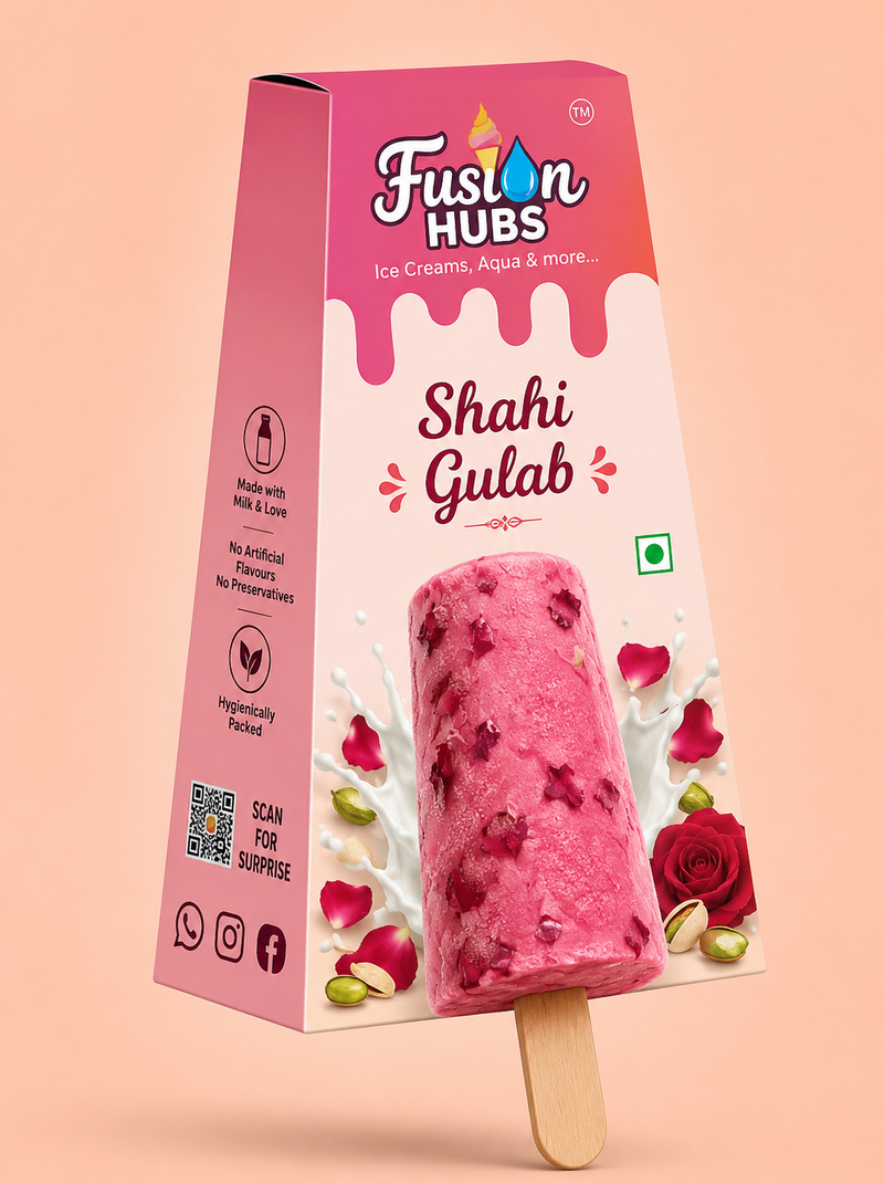 Shahi Gulab Kulfi
